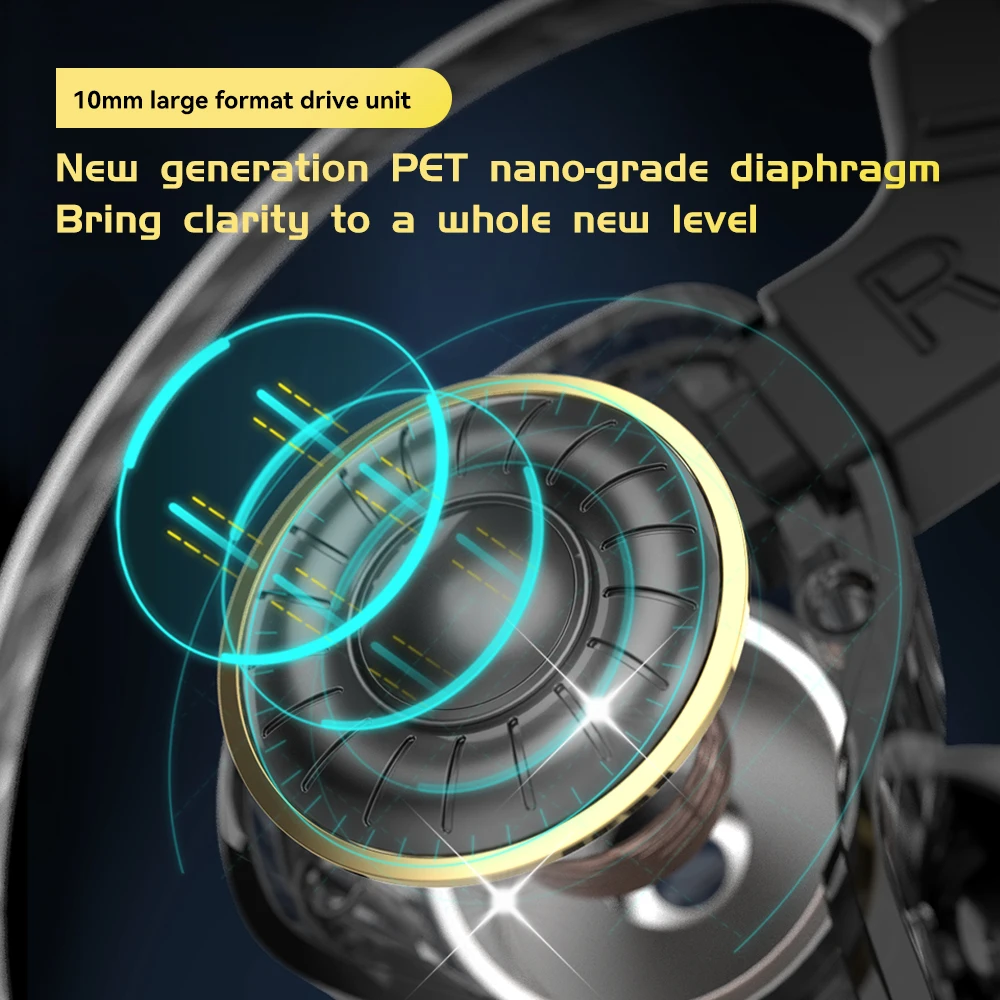 ダイナミックインイヤーイヤホン,マイク付きHi-Fi有線ヘッドセット,低音イヤフォン,ノイズキャンセル,音楽モニター,スポーツヘッドセット,QKZ-AK6