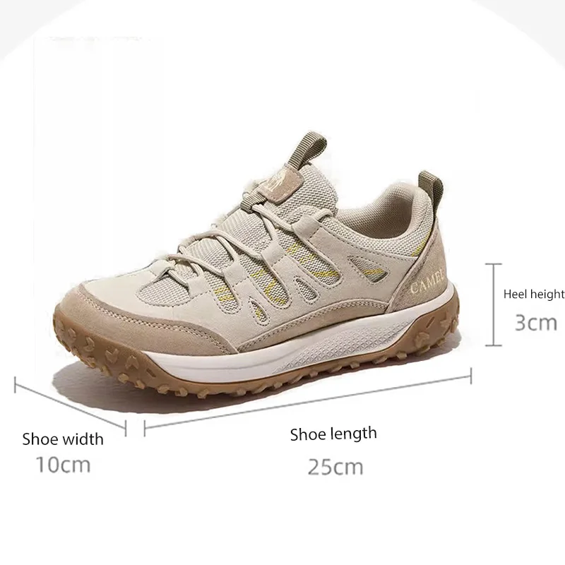 GOLDEN CMAEL Women\'s Hiking Shoes Waterproof Non-slip Woman Sneakers Outdoor Sports Trekking Shoes for Women 2023 Autumn New