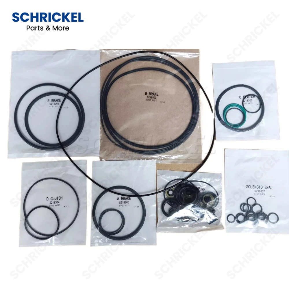 

8HP45 8HP70 845TE Transmission Brake Seal Clutch Rings Solenoid Sealing Valve Body Pump Gasket For BMW CHRYSLER JEEP Audi