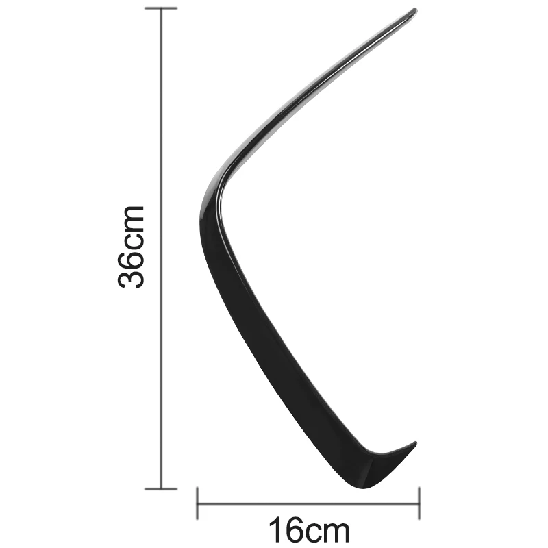 Heckstoßstangenverkleidung Lip Spoiler Splitter Fender Canards Vents Fins für Mercedes Benz W176 A200 A250 A45 AMG Fließheck 2013–2018 – Detail 20