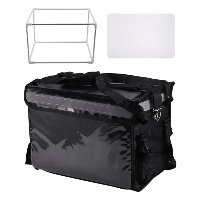 A03Z-Motorcycle Trunk 32L Waterproof Thickened Insulated Takeout Bag Refrigerated Backpack Camping Cooler