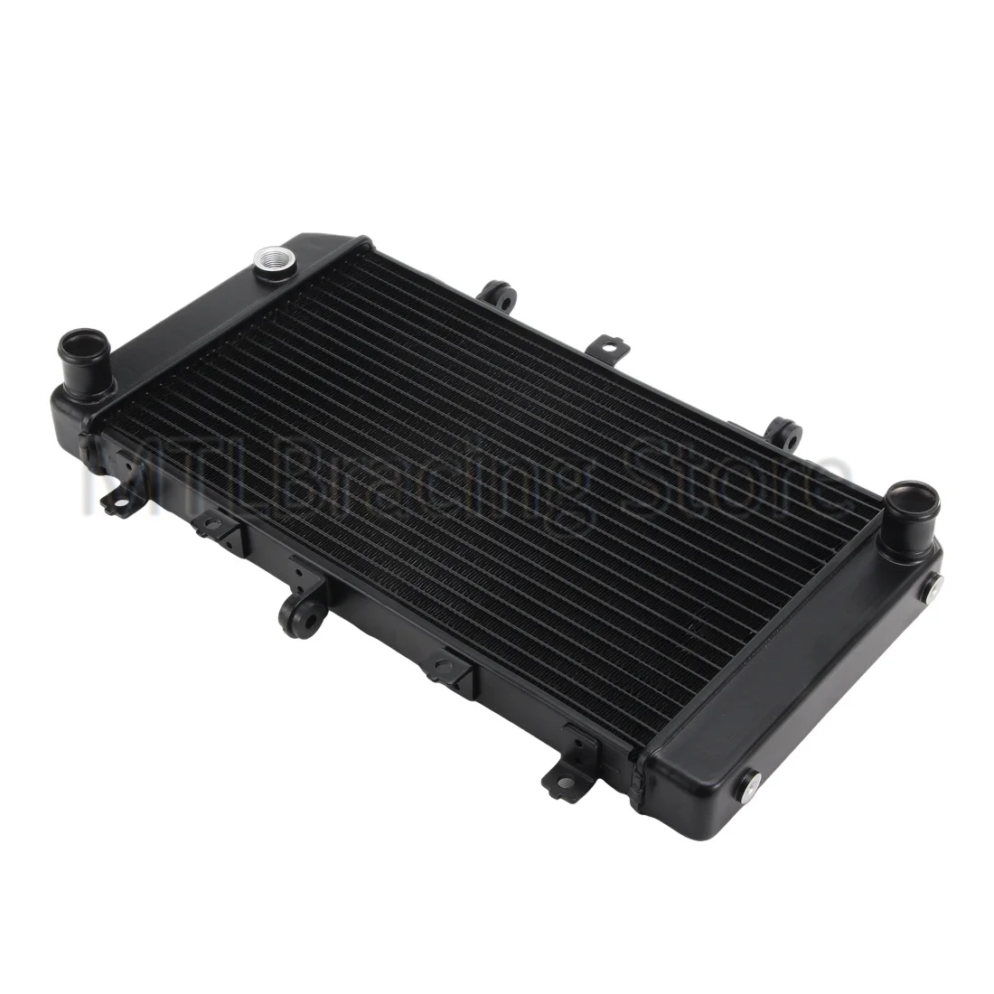 Motorcycle Aluminum Cooling Radiator Water Cooler For Kawasaki Z750 Z750S 2004-2007 2005 2006 Engine Coolant Radiator 39060-0007