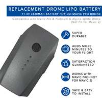 Intelligent Flight Battery for Mavic Pro / Platinum Drone 3830mAh PLUS Battery 11.4V 27Mins Accessories Spare Parts NEW