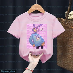 T-Shirt For Boys/Girls Funny The Amazing Digital Circus Graphic Print T Shirt For Kids Cute Baby Tshirt Boy/Girl Unisex Clothes