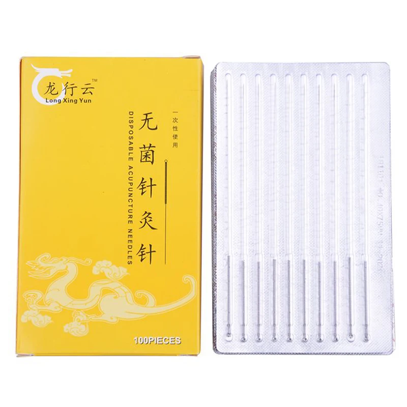 

100pcs/box Disposable Sterile Chinese Acupuncture Needles Therapy Face Multi Size Acupuncture Acupoint stimulation