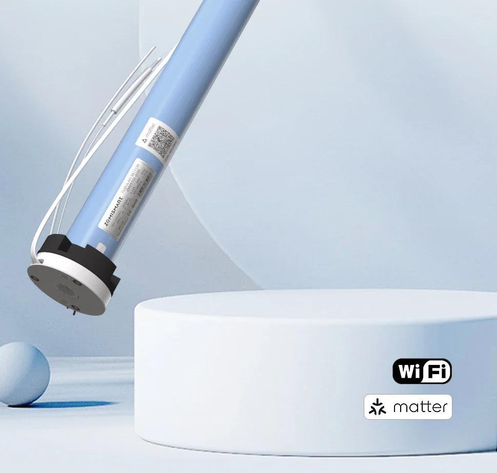 Matter Over WiFi 2N Smart Rollo-Motor für 37 38 mm Röhre Alexa Google Home Smartthings Homekit App-Steuerung – Detail 2