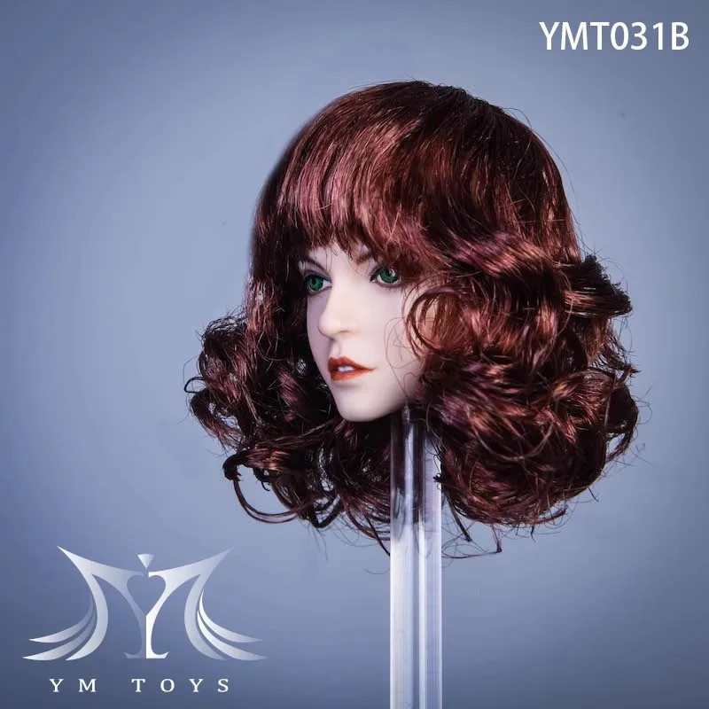 YMTOYS YMT031 1/6 Female Soldier Sexy Girl Hair Planting Head Carving Model Accessories Fit 12