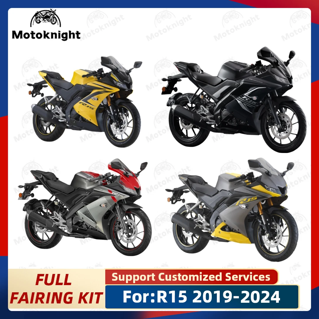 Motorcycle Fairing Kit Fit For YAMAHA YZF-R15 2019-2024 V3 2020 2021 2022 2023 Full Set Fairings Painted Bodywork ABS Plastic