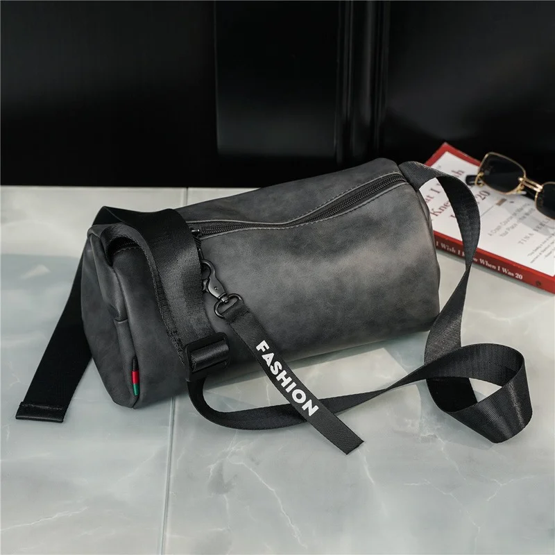 Fashion Casual Crossbody Bag Men Bucket Designer Bags Soft Leather Shoulder Bags Mens Shoulder Bag High Capacity Messenger Bags