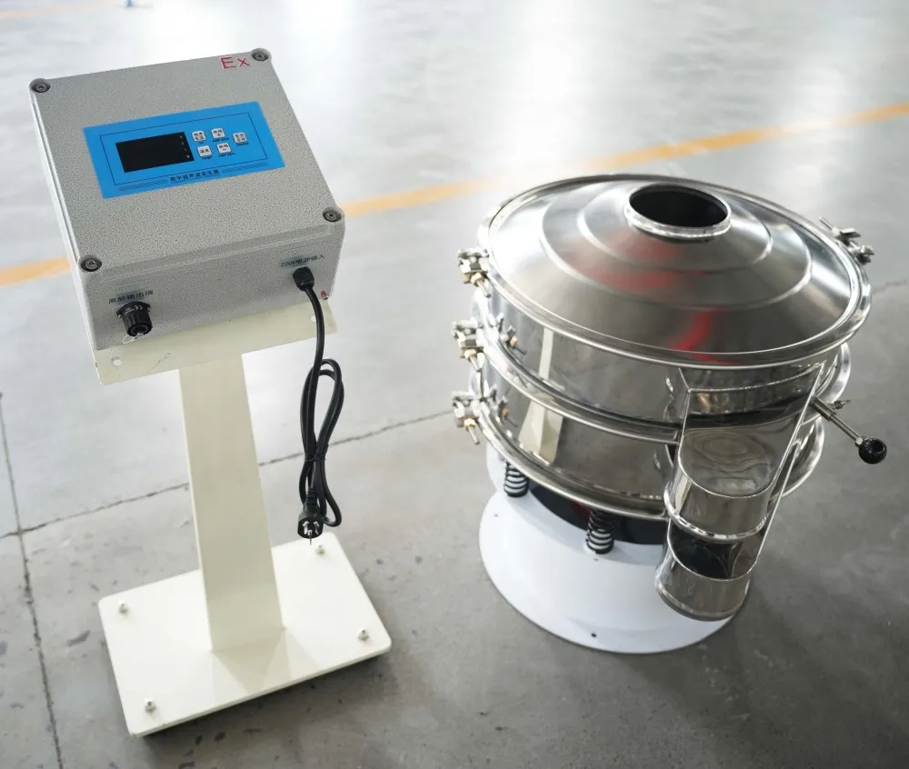 

CHENQI Heavy-Duty Ultrasonic Rotary Sifter Circular Vibrating Screen Corrosion-Resistant