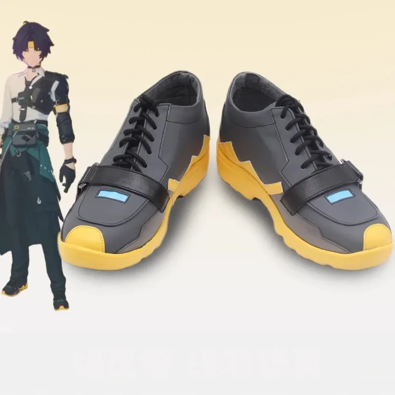 

Anime Zenless Zone Zero Asaba Harumasa Cosplay Shoes Black Shoes Halloween Carnival Cosplay Asaba Harumasa Boots