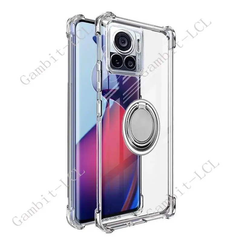 Funda de silicona suave para teléfono móvil, soporte de anillo trasero para Motorola Edge 30, Ultra Moto X30 Pro, XT-2201, XT2241-1