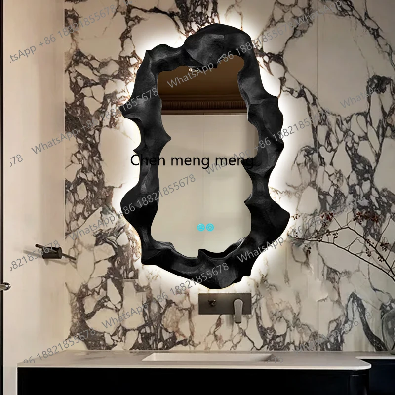 Bathroom mirror B & B hotel medieval dressing LED bathroom mirror