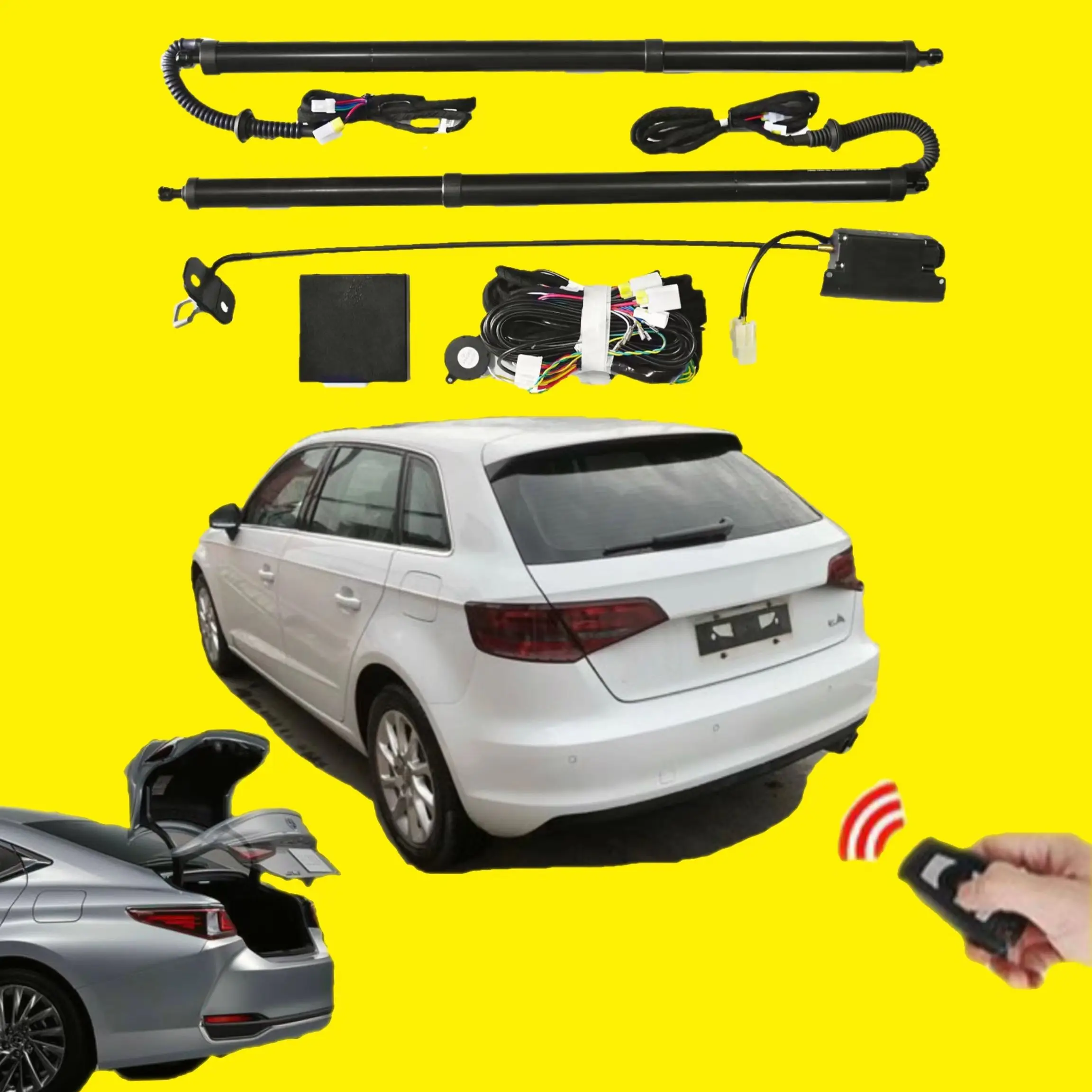 For Audi A3 Hatchback 2014+ Electric Tailgate Tailgate Car Rear Door Auto Lift Automatic Trunk Opening Drift Drive Power Gate