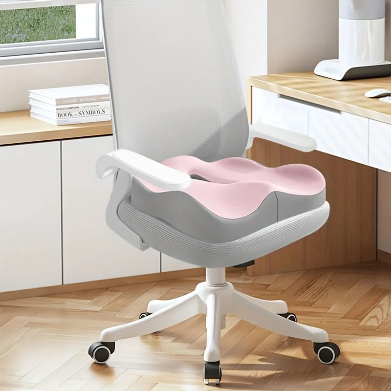 Extra großes Sitzkissen aus Memory-Schaum, ergonomisches Design für Bürostühle und Autositze, bequem für lange Sitzen