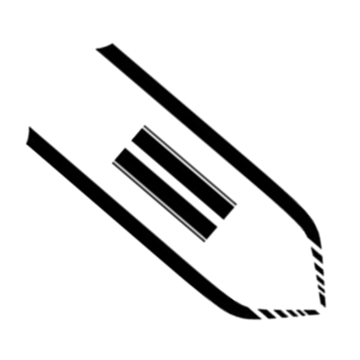 Adesivos gráficos laterais da porta do carro van, película para capô, decalques, acessórios de ajuste para renault trafic 2 3 mk3 mk2