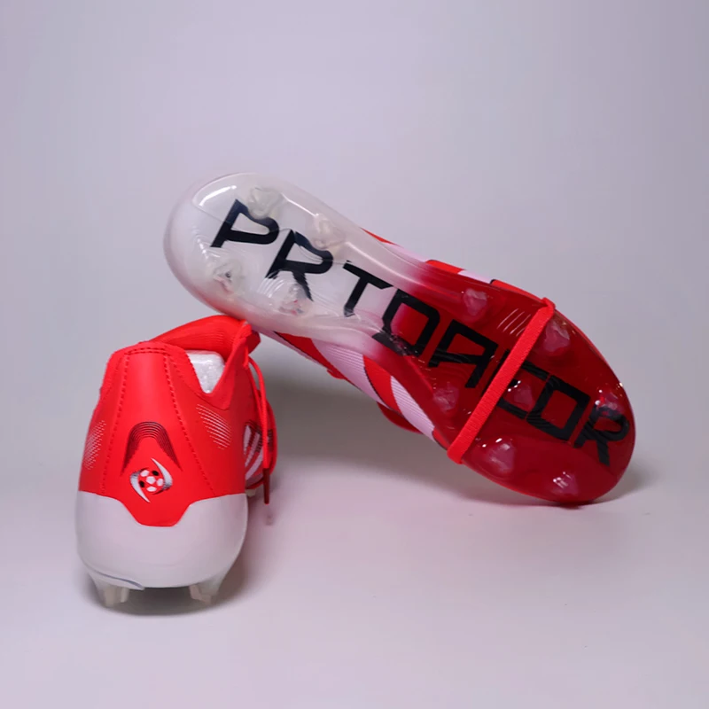 

Q-2502 High Quality Mens Soccer Shoes Non-Slip Turf Soccer Cleats for Kids TF/FG Training Football Boots Chuteira Campo 35-45