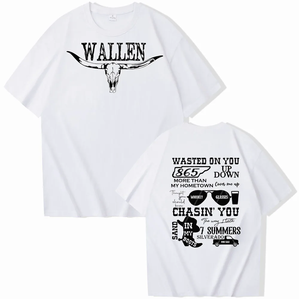 Morgan Wallen Dangerous The Double Album 2024 Harajuku O-neck Summer Casual Shirt Short Sleeve T-shirt