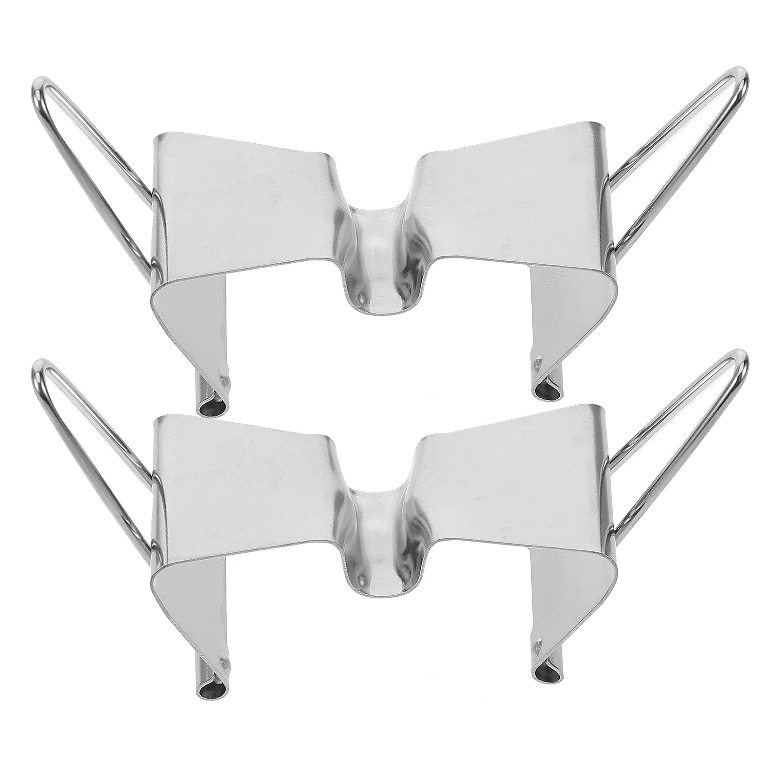 2pcs Stainless Steel Oil Clips Frame Holder Detachable Canvas Carrier Adjustable Art Fixing Supplies Metal Frame Separating