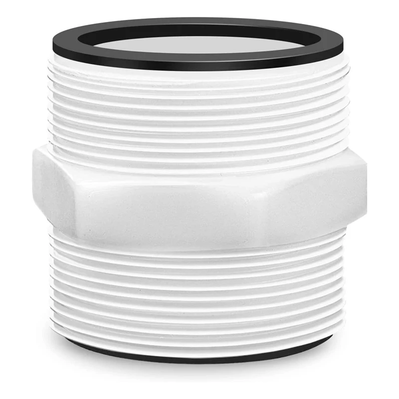 Pool Hose Adapter 1.5 Inch for Intex Coleman Pool Pump Hose with Ring Gaskets Swimming Pool Hose Adapter Parts