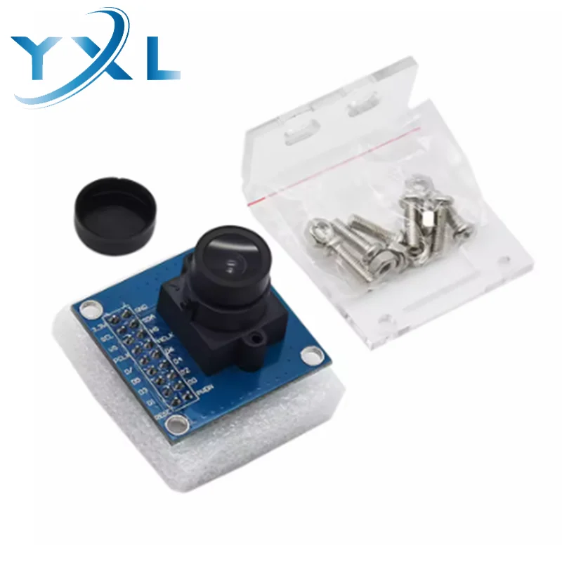 Модуль модуля камеры OV7670 300KP, поддержка VGA CIF, дисплей с автоматическим контролем экспозиции, активный размер 640X480 для Arduino