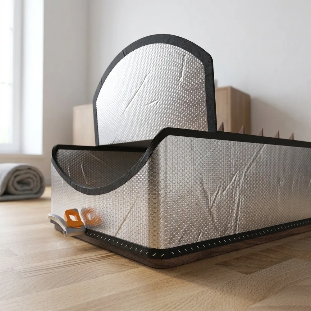 For Attic Insulation Cover with Aluminum Foil Layer to Improve Home Energy Efficiency and Reduce Heating Cooling Costs