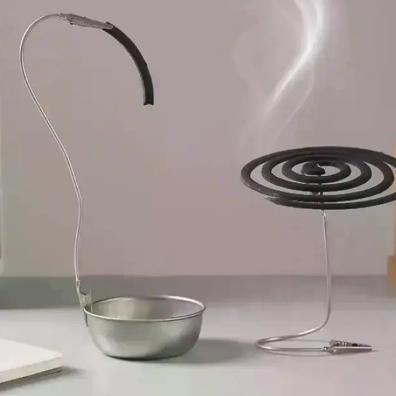Incense Clip Stand Mosquito Coil Rack Photo Folder Label Clip Card Holder Portable Double Ended Mosquito Coil Holder Clip Broken