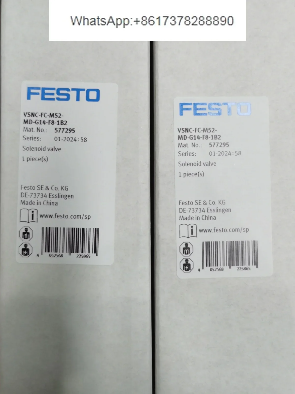 

FESTO VSNC-FC-M52-MD 577295 535987 NVF3-MOH-5/2-Festo solenoid valve