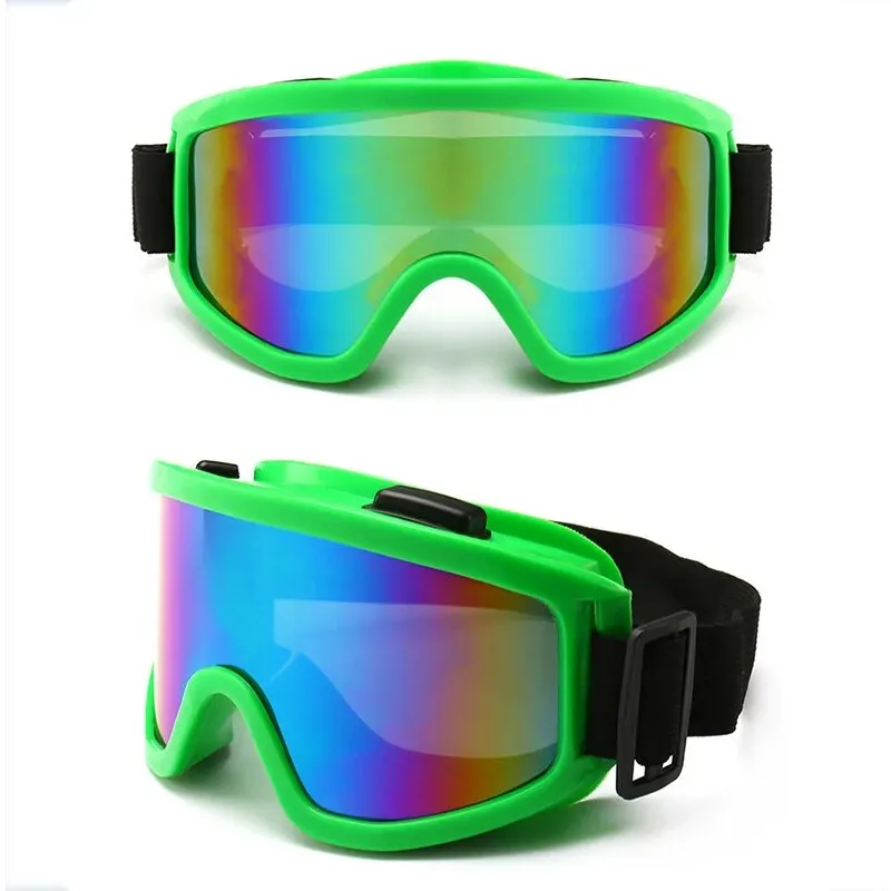 

Protective Glasses Motorcycle Helmet Outdoor Sports Windproof Dustproof Eye Glasses Ski Snowboard Goggles Motocross Riot Contr