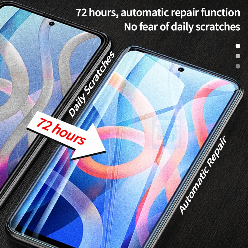 1-3Pcs Matte Anti-Glare Hydrogel Film For Xiaomi 11 11T 12X 12 Pro Screen Protector for Redmi Note 11S 10S 11 10 Pro K50 Gaming