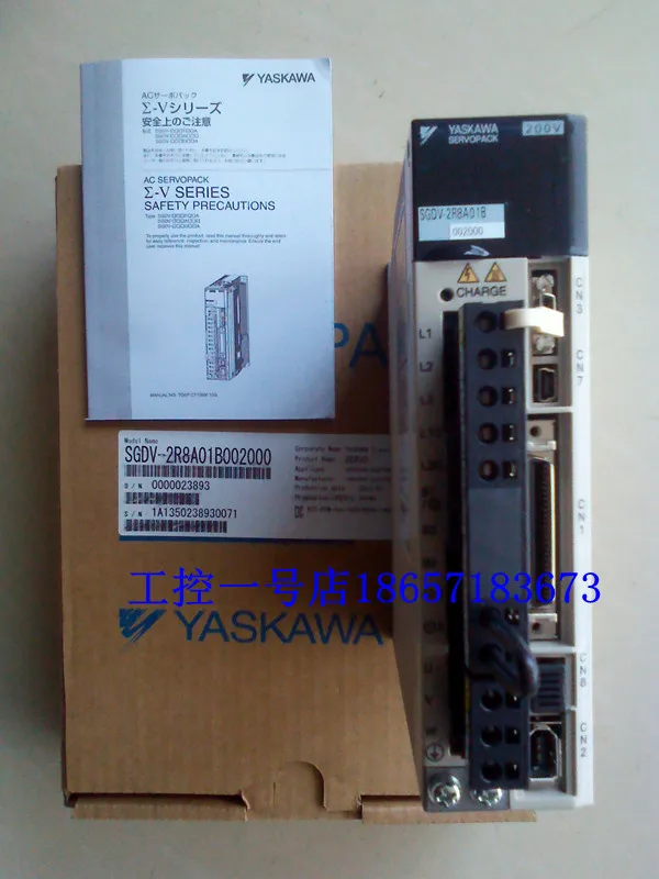 New Original Genuine Japanese Yaskawa Servo Drive 400W SGDV-2R8A01B/01A Quality Assurance One Year