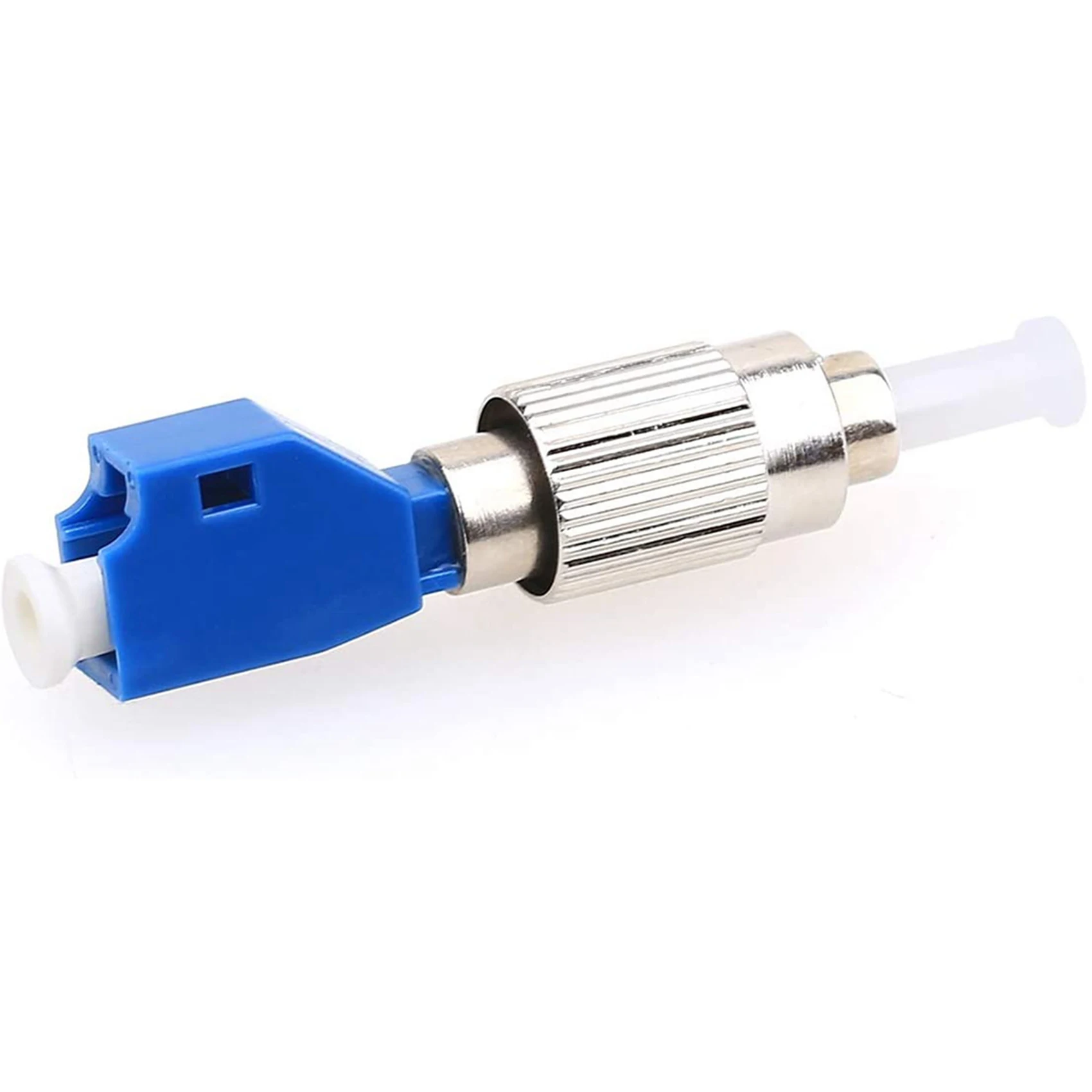 ABZZ-5Pcs Visual Fault Locator Adapter, Hybrid Fiber Optic Connector Adapter,Single Mode 9/125Um FC Male To LC Female Adapter