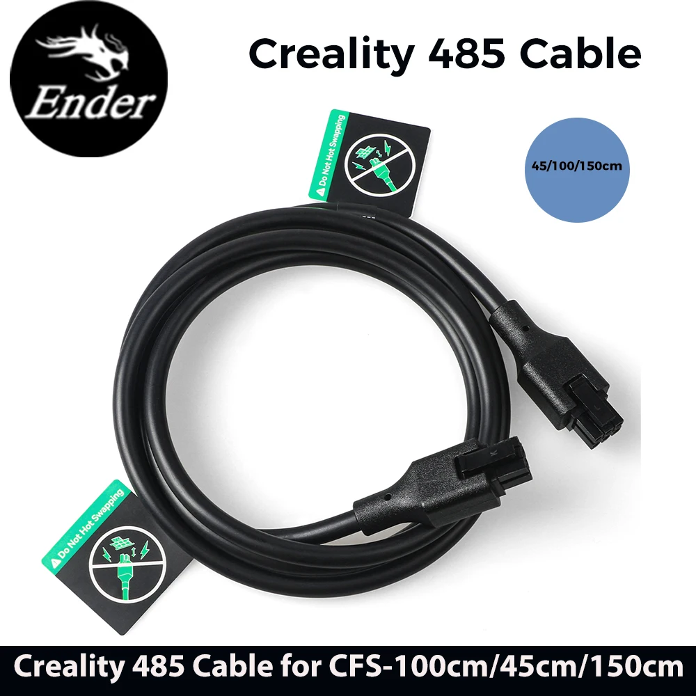 

Creality 485 Cable for CFS-150cm/100cm/45cm for K2 Plus Creality Filament System 485 Cable for CFS New 3d Printer Parts