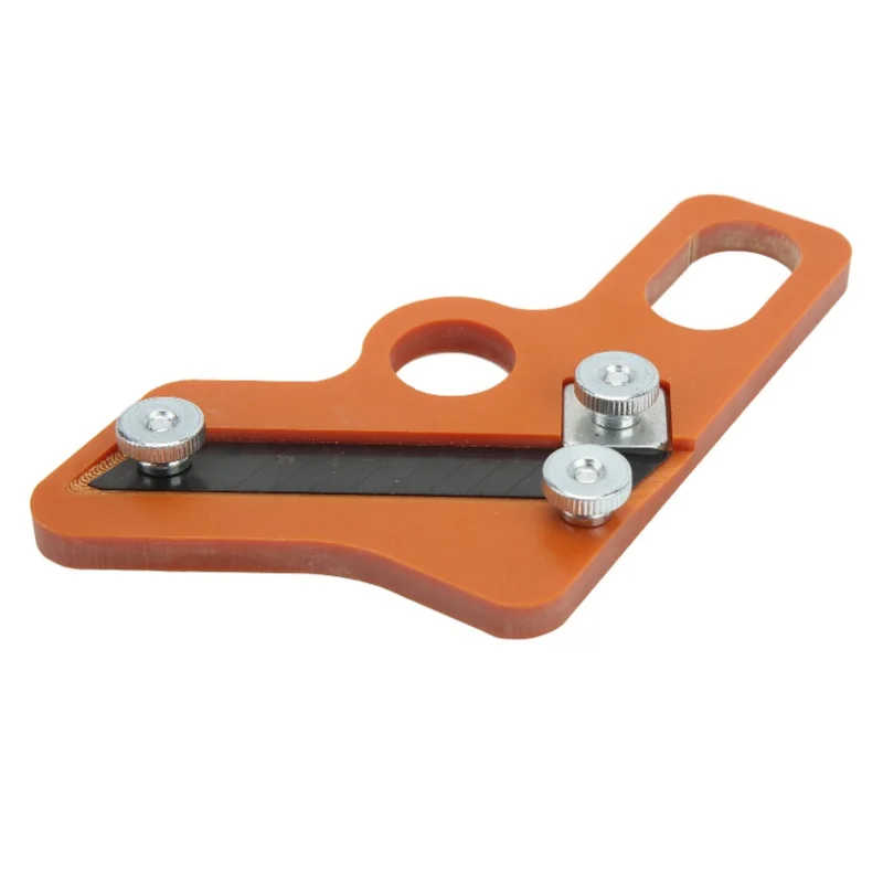 

Edge Banding Arc Trimming Blade Woodworking Trimmer Knife Manual Planer Chamfering Fillet Scraper Deburring Tool 8mm Single Use