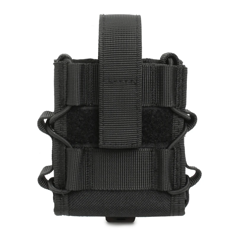 Taktische Handschellen-Halterung Molle-Tasche Offene Universal-Handschellenhülle Fesseln-Holster Gürteltasche Jagdzubehör – Detail 5