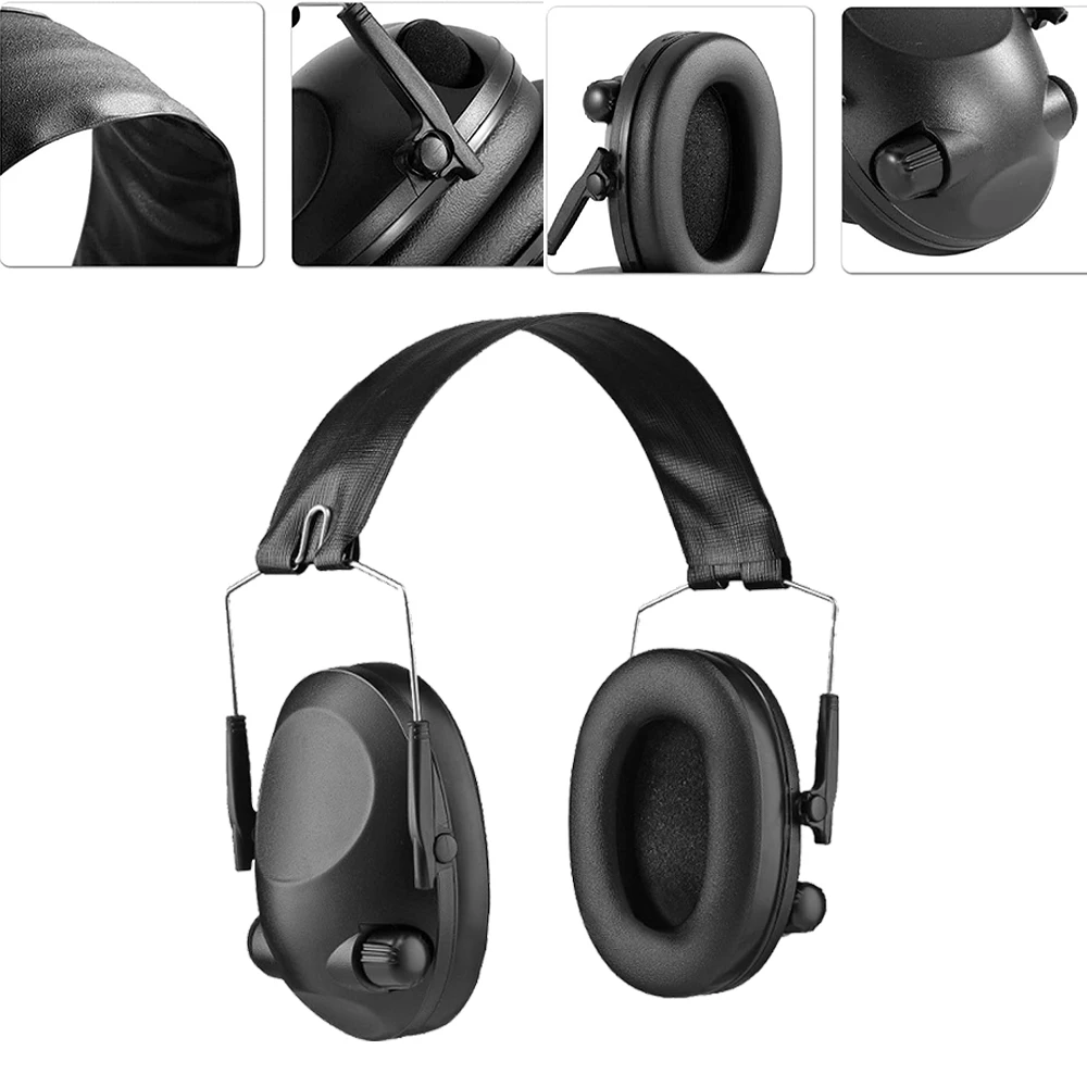 SALE TAC6S Foldable Design Anti-Noise Noise Canceling Tactical Shooting Headset Soft Padded Electronic Earmuff for Sport Hunting