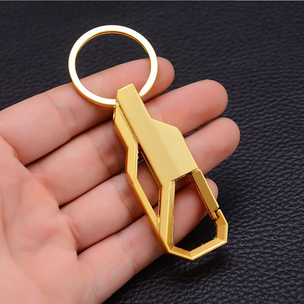 3 Color Key Chain Key Ring Silver Color Metal Inlay Keychain for Classic Men Car Key Chain Romantic Gift for Man Women image 3