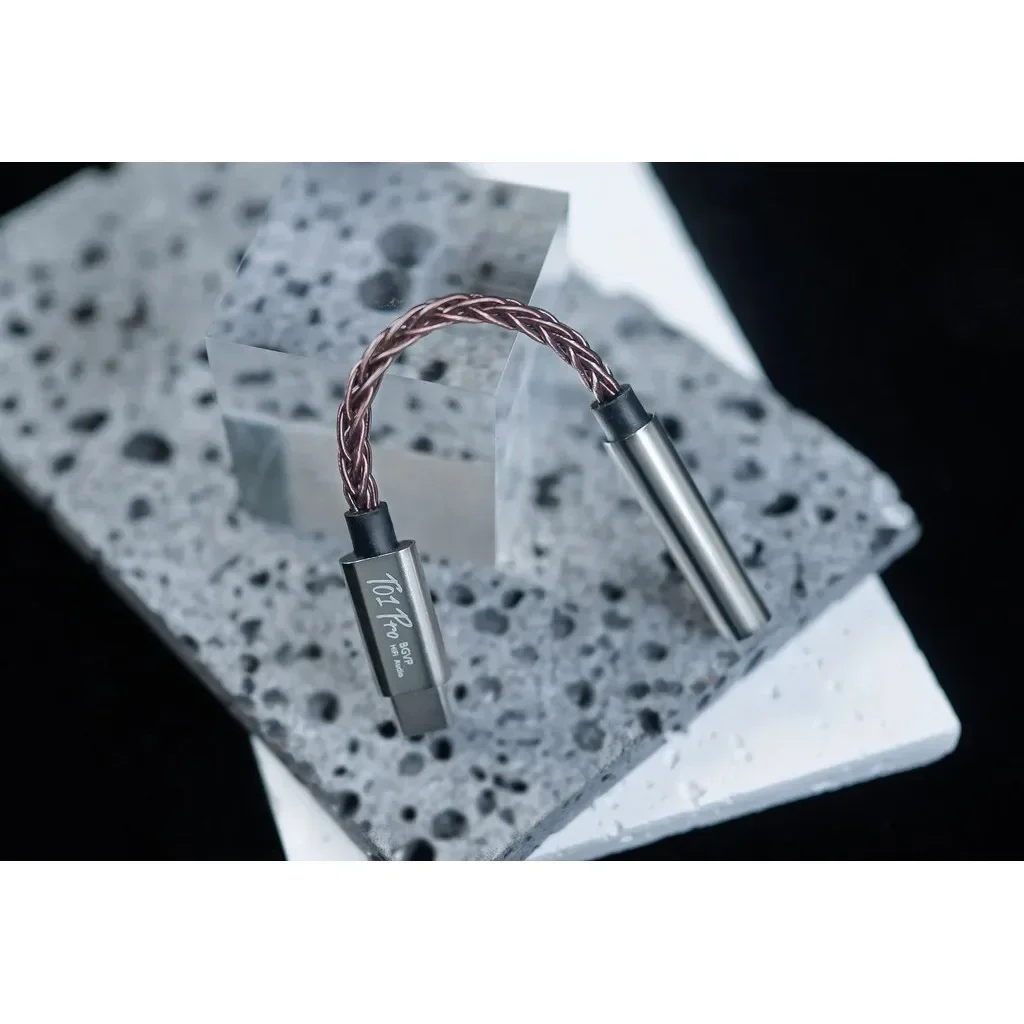 BGVP T01 프로 타입 C-3.5mm Dac 디코딩 오디오 하이파이 이어폰 앰프, USB 32 비트 디지털 디코더, T01Pro