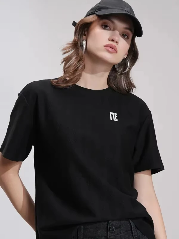 New Simple Pure Cotton T-shirts for Men and Women in 2025