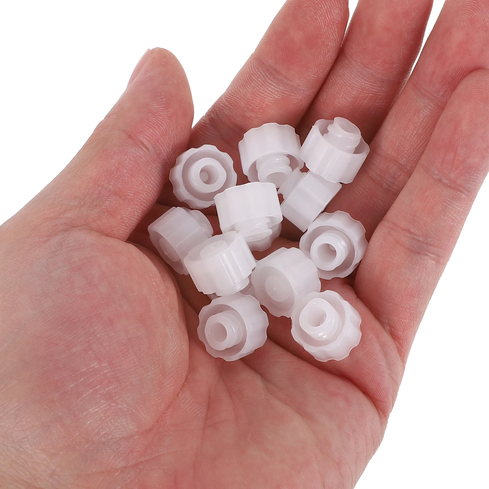 

100Pcs Spiral Screw Dispensing Caps for Glue Valve Heads Precision Applicator Needle Tips Leakproof for Laboratory Workshop