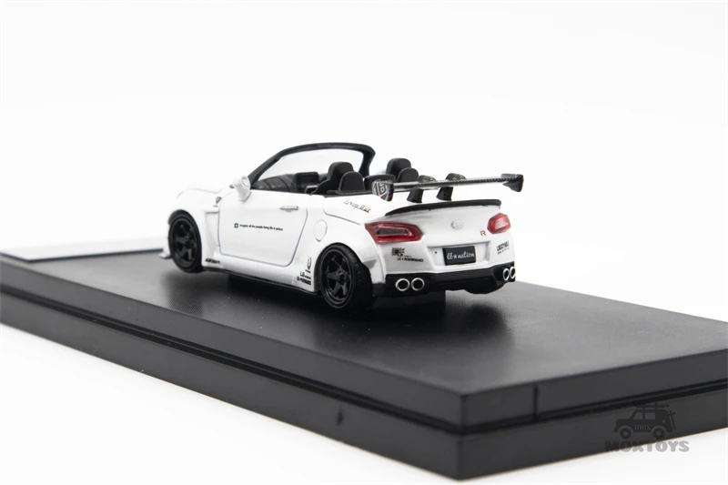 Stance Hunters 1:64 LBWK Daihatsu Copen GT-K Pearlescent white limited 499 Diecast Model Car