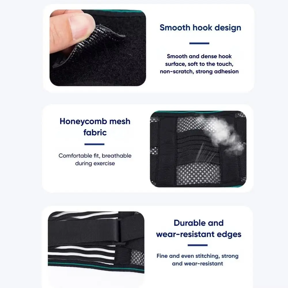 

Регулируемый бандаж для нижней части спины, 4, стальные опоры, дышащий поясничный поддерживающий пояс, компрессионный стабилизатор, защита для талии для фитнеса