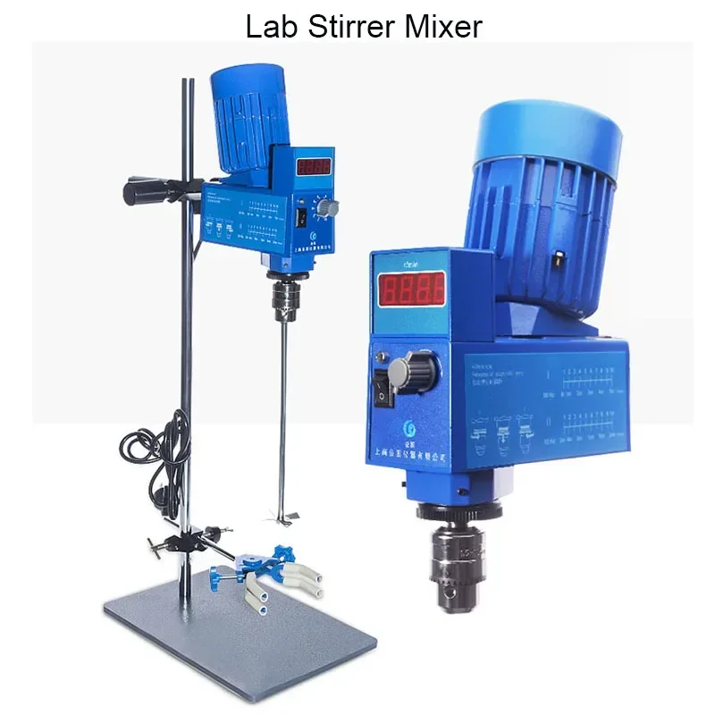 Laboratory Stirrer Electric Stirrer Digital Display Overhead Stirrer Lab Mixer Lab Equipment