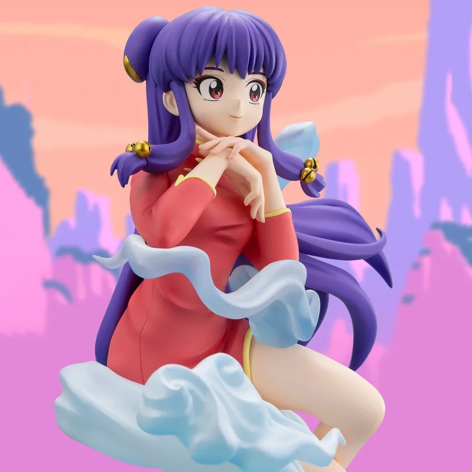 Original figuarts zero chouette fzc saotome ranma ranma nibun-no-chi shampoo anime figura modelo colecionável ornamento presente brinquedo