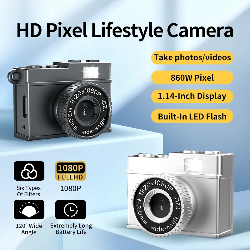 

4.6 million pixel ultra-high definition sports camera 1080P resolution outdoor sports DV video camera with 1.14-inch screen