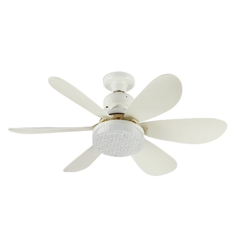 

Adjustable E27 30W LED Ceiling Fan with Light AC86V-265V 50-60Hz Lamp Indoor Office Home Bedroom Chandeliers Cooling Fan D420