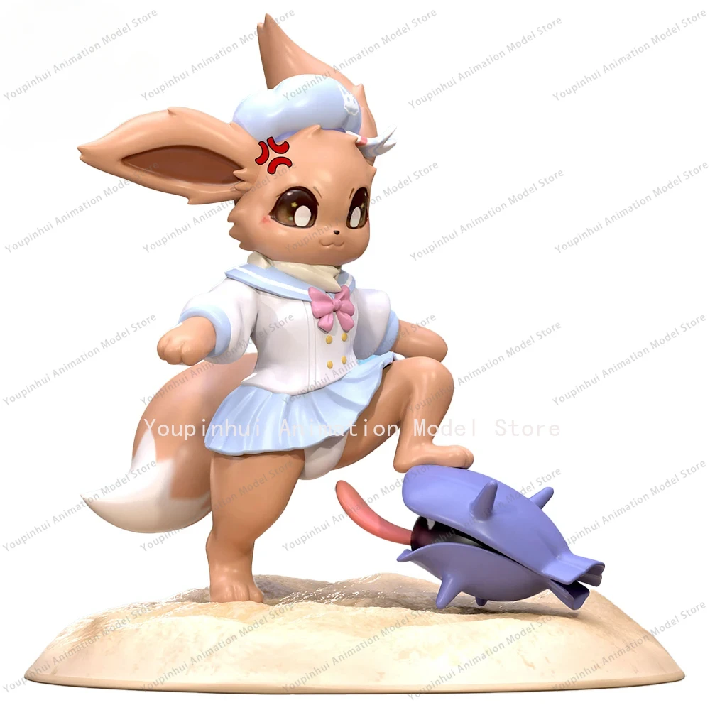 Pre Sale Pokemon Gk Model Eevee Kawaii Students Jk Eevee Figures 8.6Cm Homemad Model Toys Gifts for Fans