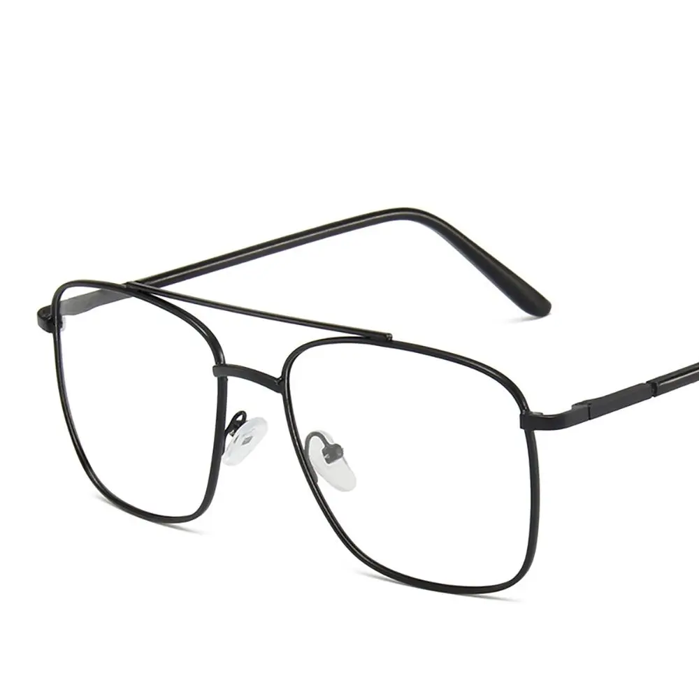 

Glass Double Beam Anti Radiation Glasses For Women Sale Eyewear Optical Glasses Metal Frame Spectacles Blocking Glasses