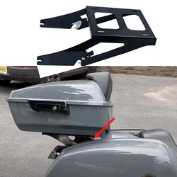 Motorcycle Gloss Black Two Up Detachable Mount Luggage Rack Fit For Harley Softail Sport Glide low riders 2018-2024