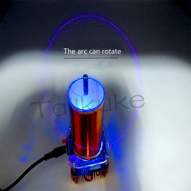 เพลง Tesla Coil Diy Suite ZVS เทคโนโลยีฟิสิกส์ Electronics ผลิตชิ้นส่วน Tesla ขนาดเล็ก